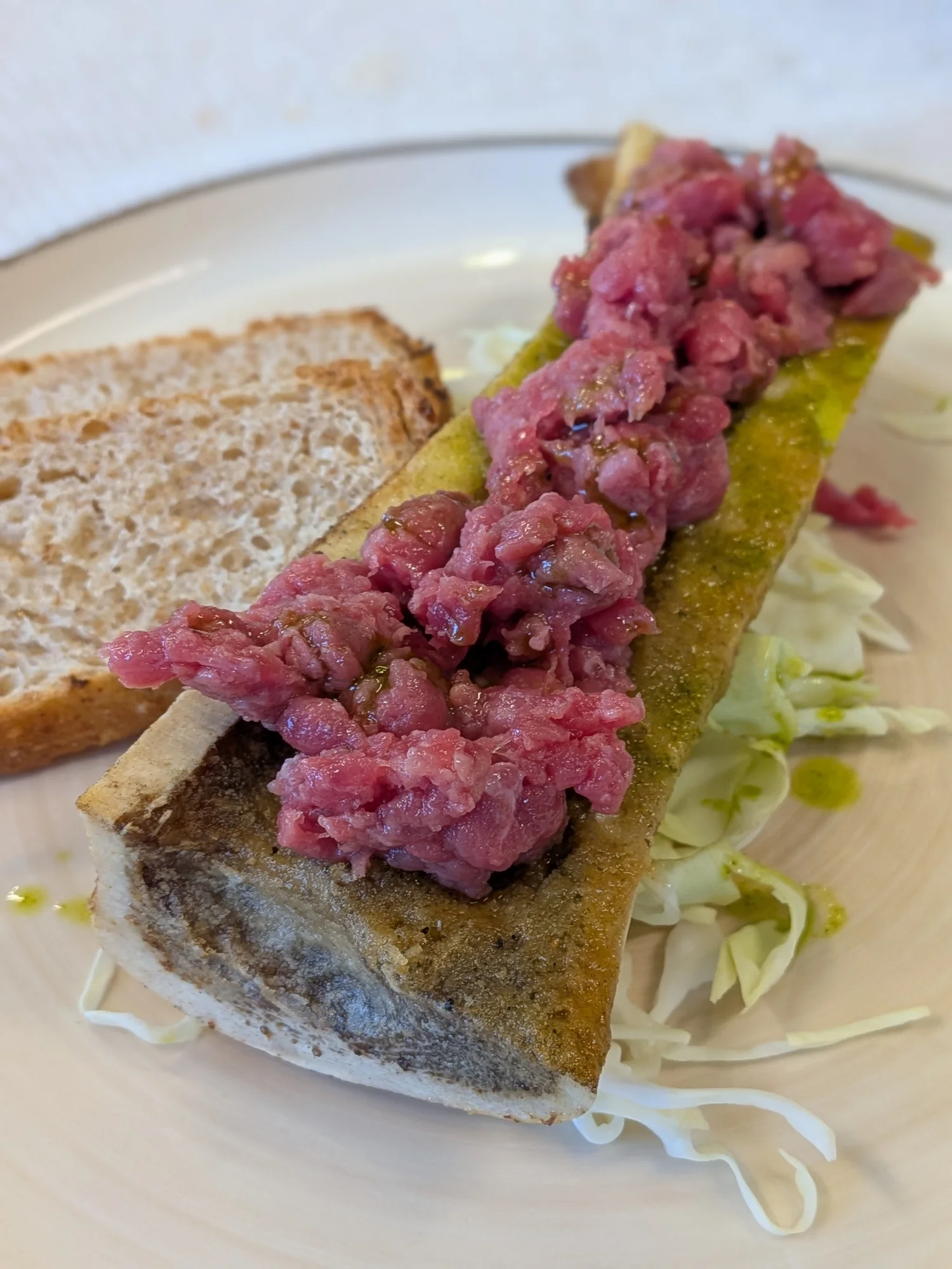 Tartare e Midollo di Manzo alle Braci