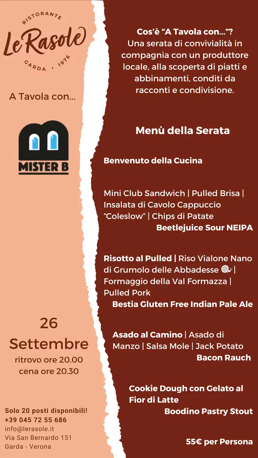 A Tavola con... Mister B