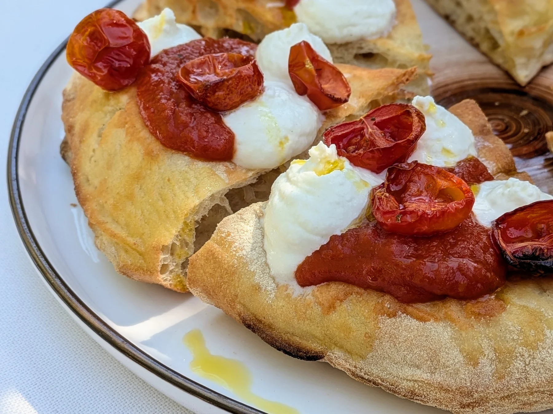 Bufala e Pomodoro Grigliato