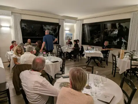Serata A tavola con Alessandro della Cantina Albino Piona al Ristorante Le Rasole