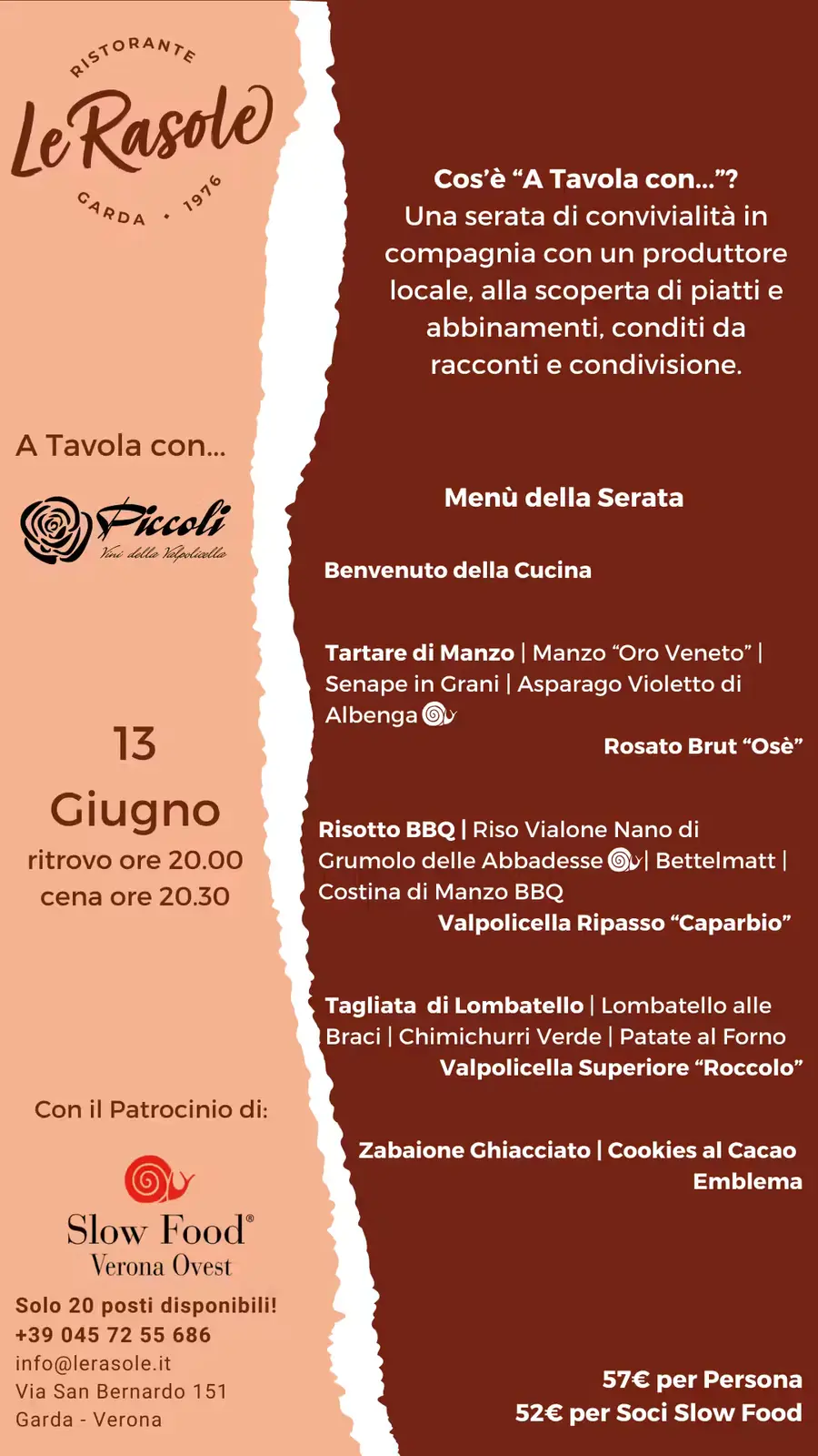A Tavola con... Piccoli Wines