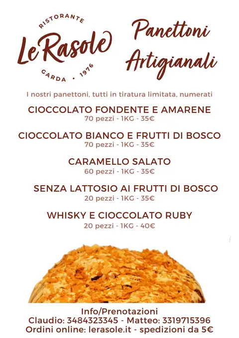 I nostri Panettoni Artigianali