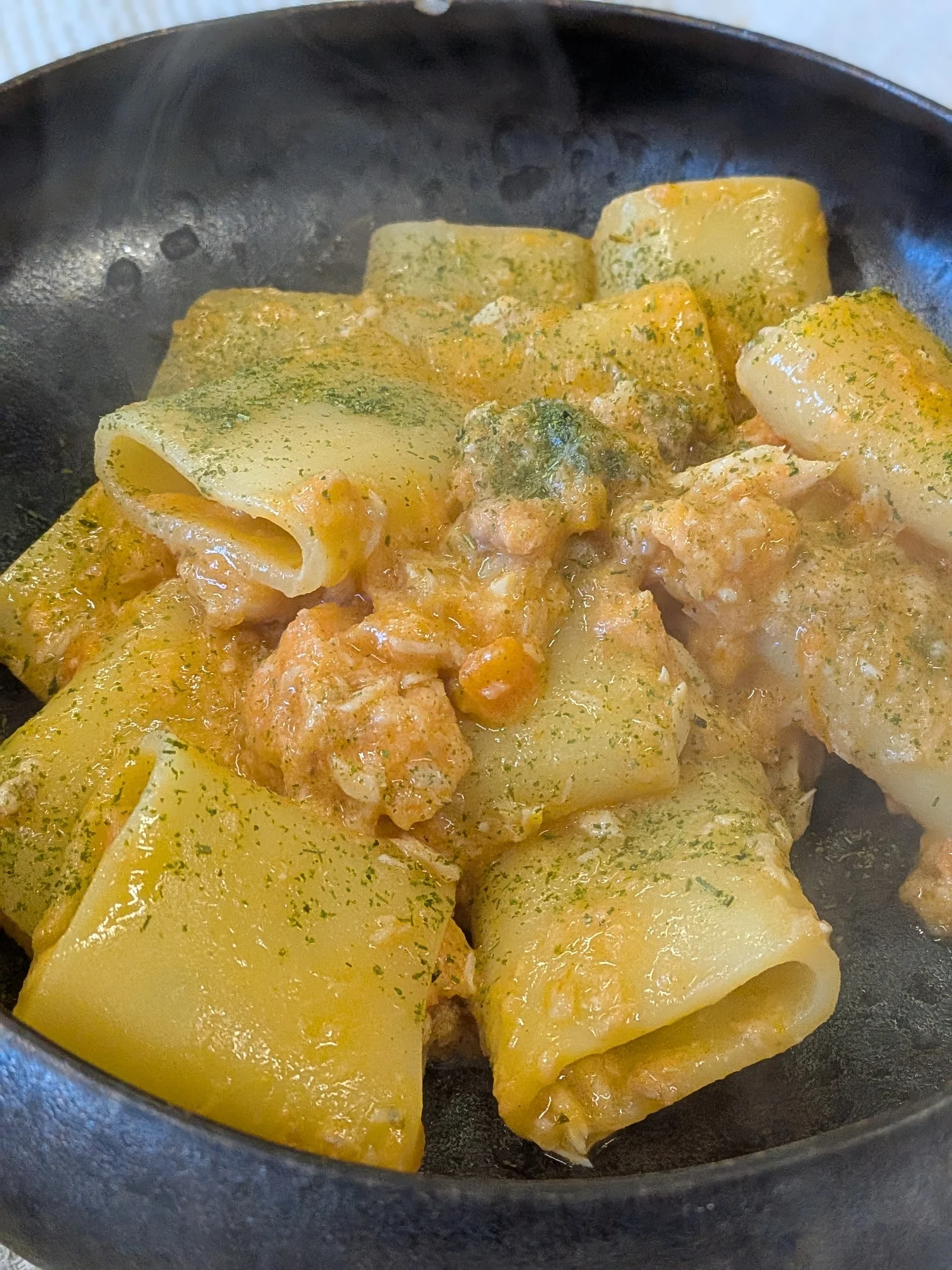 Paccheri con Ragù di Lago